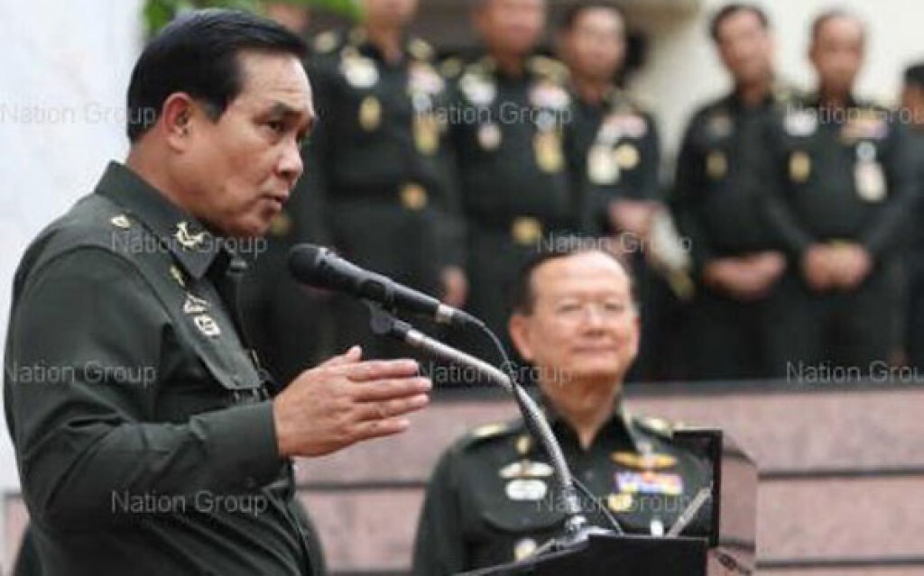 "ประยุทธ์" แจง "ทำรัฐประหาร" เสียสละเพื่อชาติ "ประยุทธ์" แจง "ทำรัฐประหาร" เสียสละเพื่อชาติ