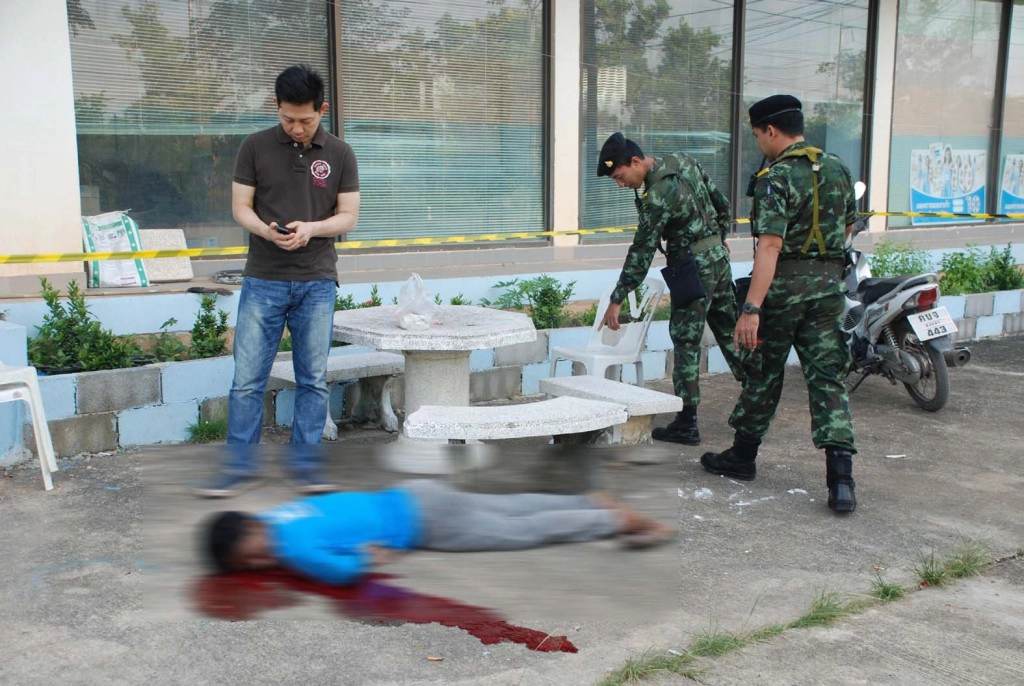 ยิงหนุ่มแลคตาซอยดับคาบริษัท