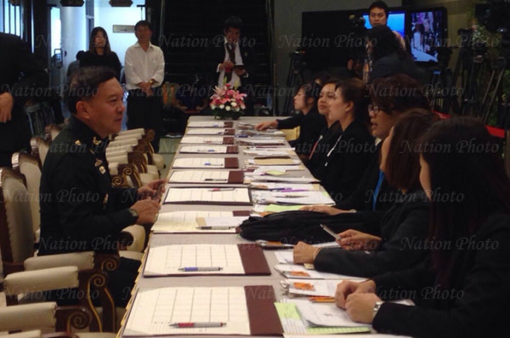 "พลเอก นิพัทธ์ ทองเล็ก" เข้ารายงานตัว สนช. "พลเอก นิพัทธ์ ทองเล็ก" เข้ารายงานตัว สนช.