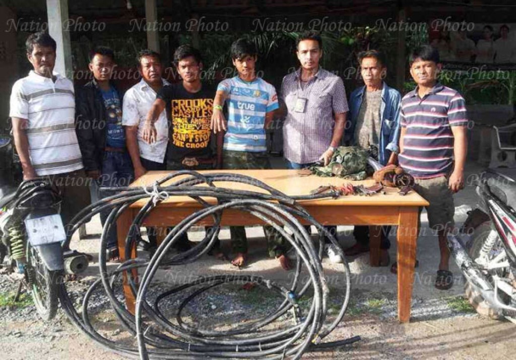 รวบ 3 โจ๋ ตระเวนตัดสายไฟฟ้าแรงสูง โรงสูบน้ำ รวบ 3 โจ๋ ตระเวนตัดสายไฟฟ้าแรงสูง โรงสูบน้ำ