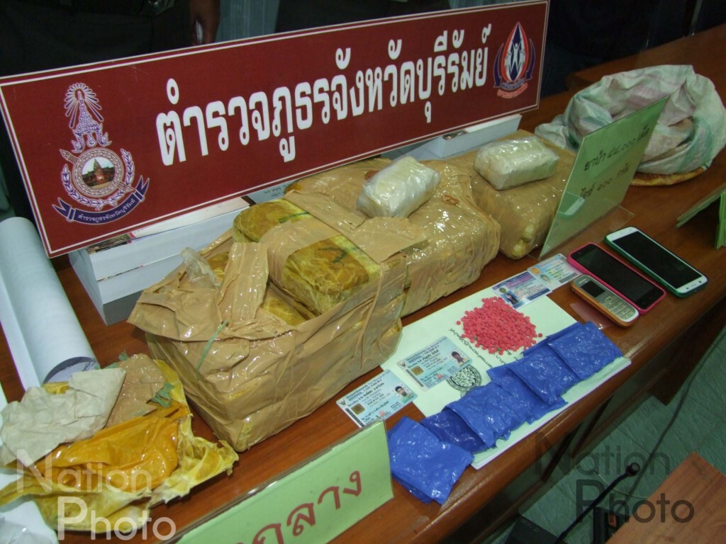 จับเครือข่ายยาบ้าเรือนจำบุรีรัมย์ นักโทษโทรสั่งจากลาว 8.8 หมื่นเม็ด มูลค่ากว่า 20 ล้าน