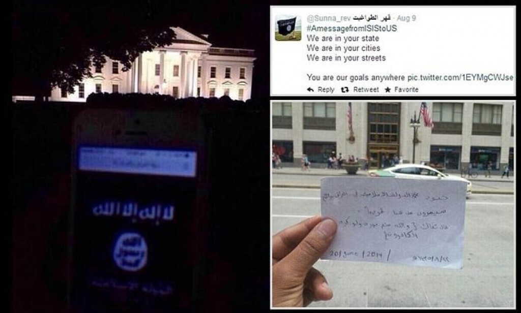 กลุ่ม ISIS เหยียบจมูกเสือ โพสต์รูปออนไลน์ เยือนทำเนียบขาว! กลุ่ม ISIS เหยียบจมูกเสือ โพสต์รูปออนไลน์ เยือนทำเนียบขาว!
