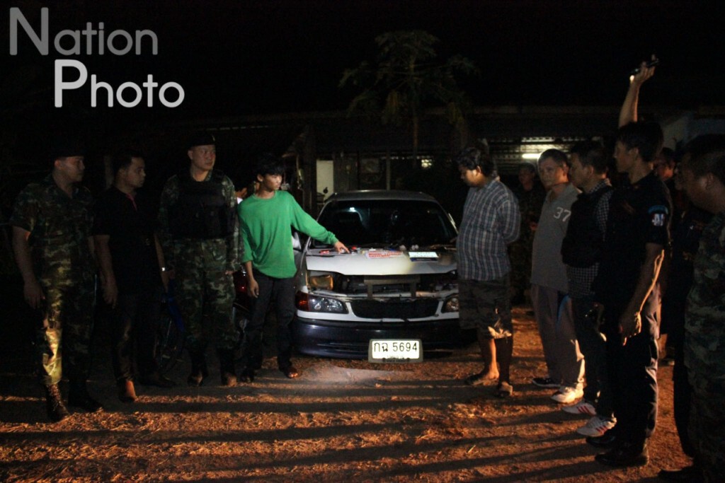ทหาร ตำรวจ บุกจับพ่อค้ายาบ้า พร้อมของกลางหลายรายการ