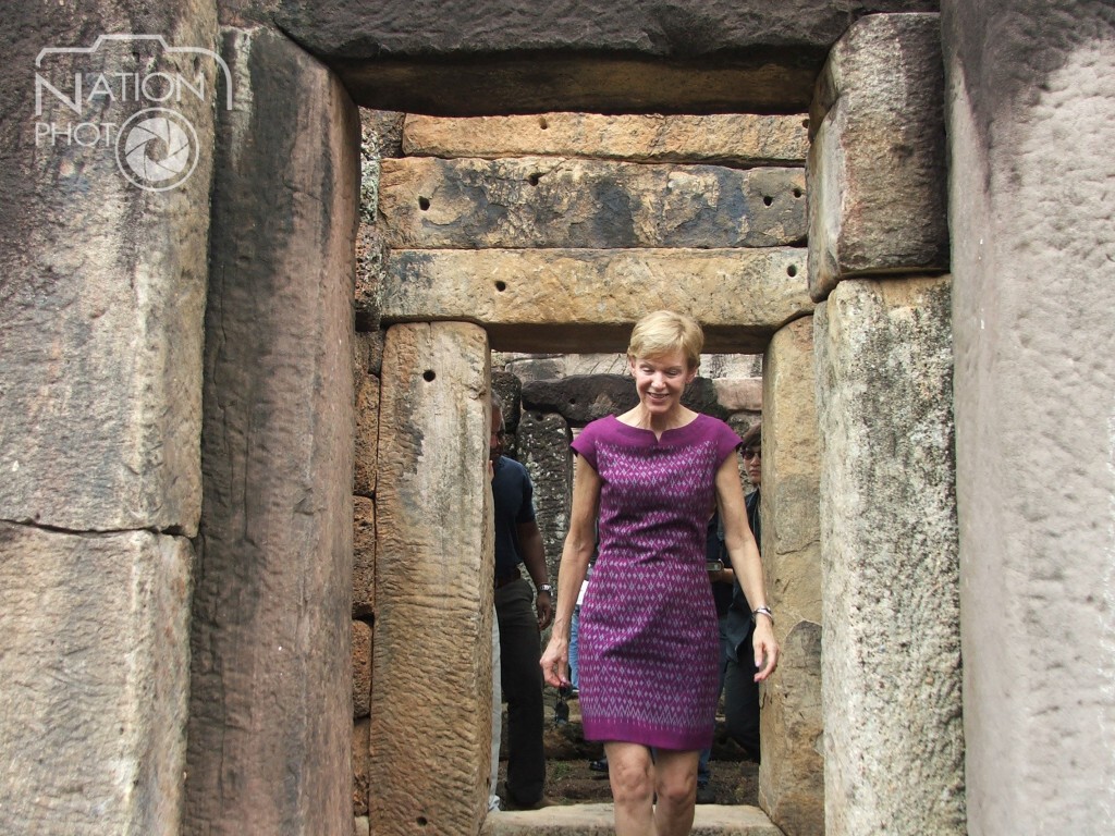 ฑูตอเมริกาเยือนเมืองผ้าไหมชัยภูมิ กระตุ้นเส้นทางท่องเที่ยวประวัติศาสตร์