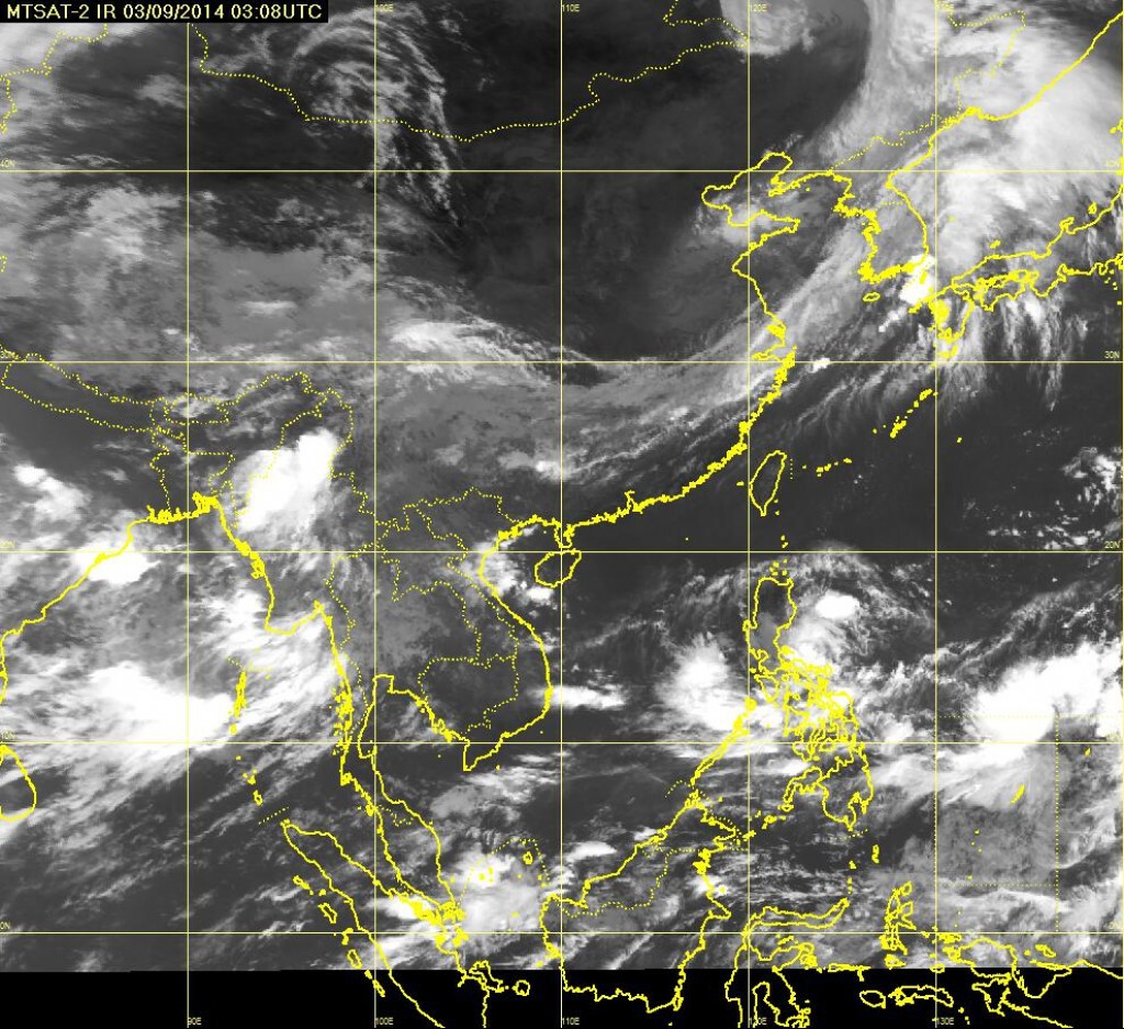 ไทยตอนบน ยังคงมีฝนตกกระจายถึงเกือบทั่วไป ร้อยละ 60-70