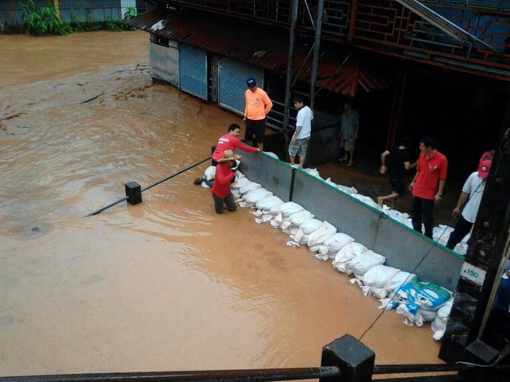 คืบหน้า สถานการณ์น้ำท่วมเชียงราย