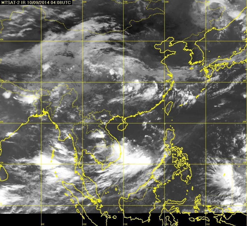 ไทยตอนบนมีฝนน้อยลง ภาคใต้ ฝนตกหนัก