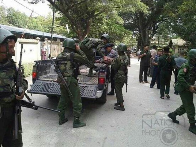 ป่วนอีก พบระเบิดหน้าสำนักงานศาลยุติธรรม จังหวัดเมียวดี