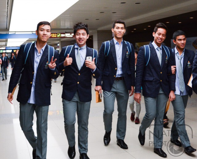 กองทัพนักกีฬาทีมชาติไทยชุดเอเชี่ยนเกมส์ เดินทางถึงสนามบินนานาชาติอินชอน (ภาพชุด)