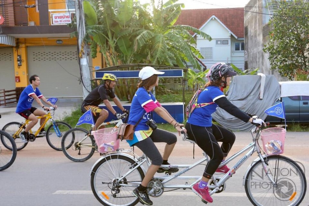 ภาพชุด : กิจกรรมคนข่าวเนชั่นชวนปั่น ที่สงขลา