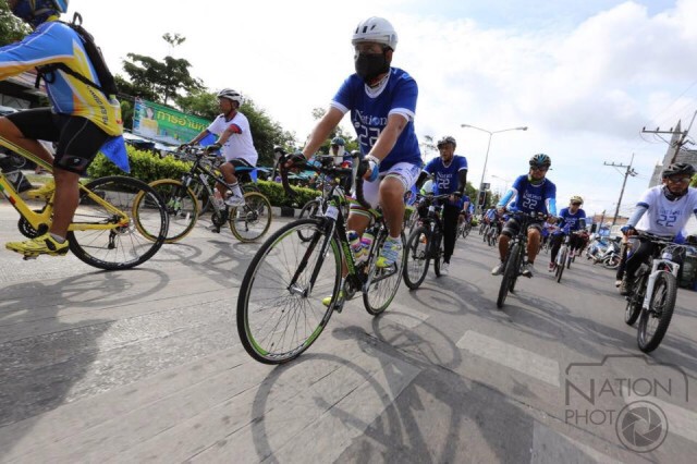 ภาพชุด : กิจกรรมคนข่าวเนชั่นชวนปั่น ที่สงขลา