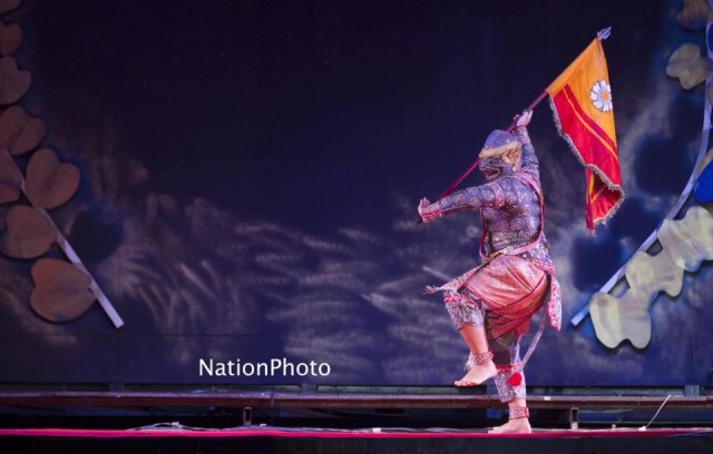ภาพชุด : การแสดงโขนของกรมศิลป์ ในงานของดีเมืองนรา