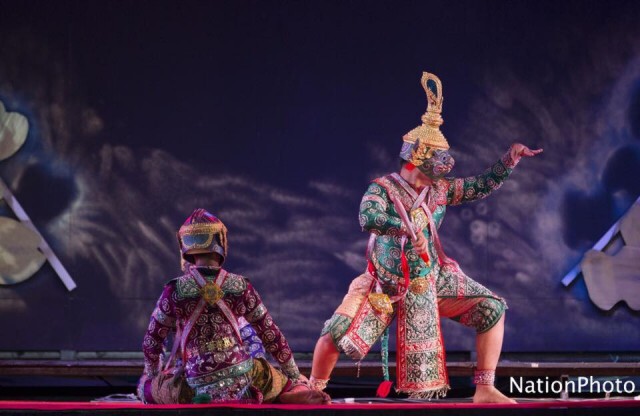 ภาพชุด : การแสดงโขนของกรมศิลป์ ในงานของดีเมืองนรา
