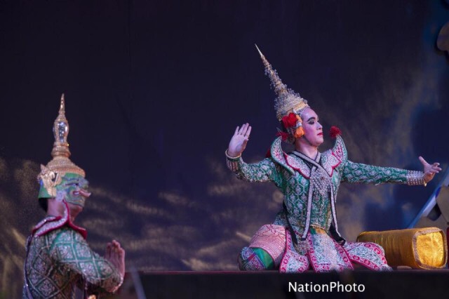 ภาพชุด : การแสดงโขนของกรมศิลป์ ในงานของดีเมืองนรา