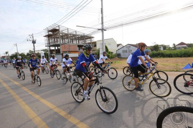 ภาพชุด : กิจกรรมคนข่าวเนชั่นชวนปั่น ที่สงขลา
