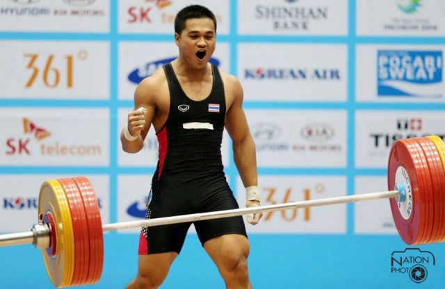 "เจ้าก็อต" คว้าเหรียญทองแดง ยกน้ำหนักชาย 77 กก.