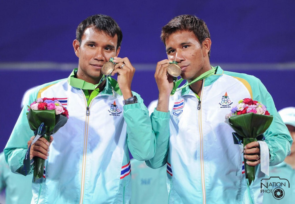 "สนฉัตร-สรรค์ชัย"ได้เหรียญทองแดง เทนนิสชายคู่ "สนฉัตร-สรรค์ชัย"ได้เหรียญทองแดง เทนนิสชายคู่