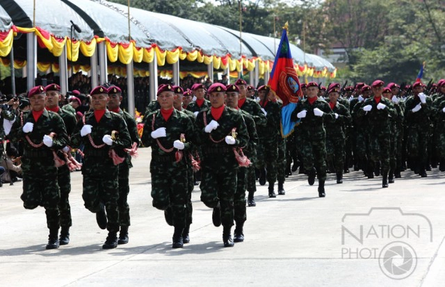 "ประยุทธ์" ยิ้มร่วมงานพิธีเทิดเกียรติและอำลาชีวิตราชการทหารที่ จปร.