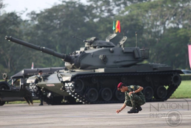 "ประยุทธ์" ยิ้มร่วมงานพิธีเทิดเกียรติและอำลาชีวิตราชการทหารที่ จปร.