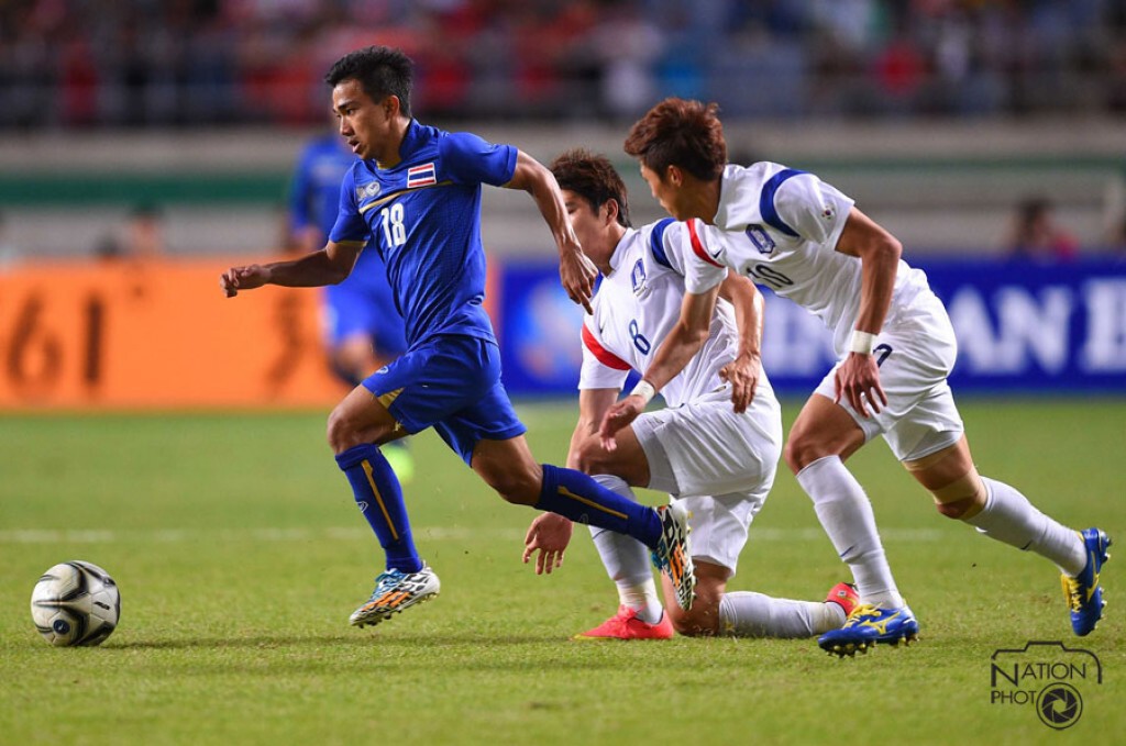 บอลไทยฝันสลาย พ่ายเกาหลีใต้ 0-2
