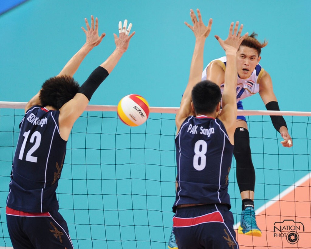 วอลเลย์บอลชาย พ่ายเกาหลีใต้ 1-3 เซต วอลเลย์บอลชาย พ่ายเกาหลีใต้ 1-3 เซต