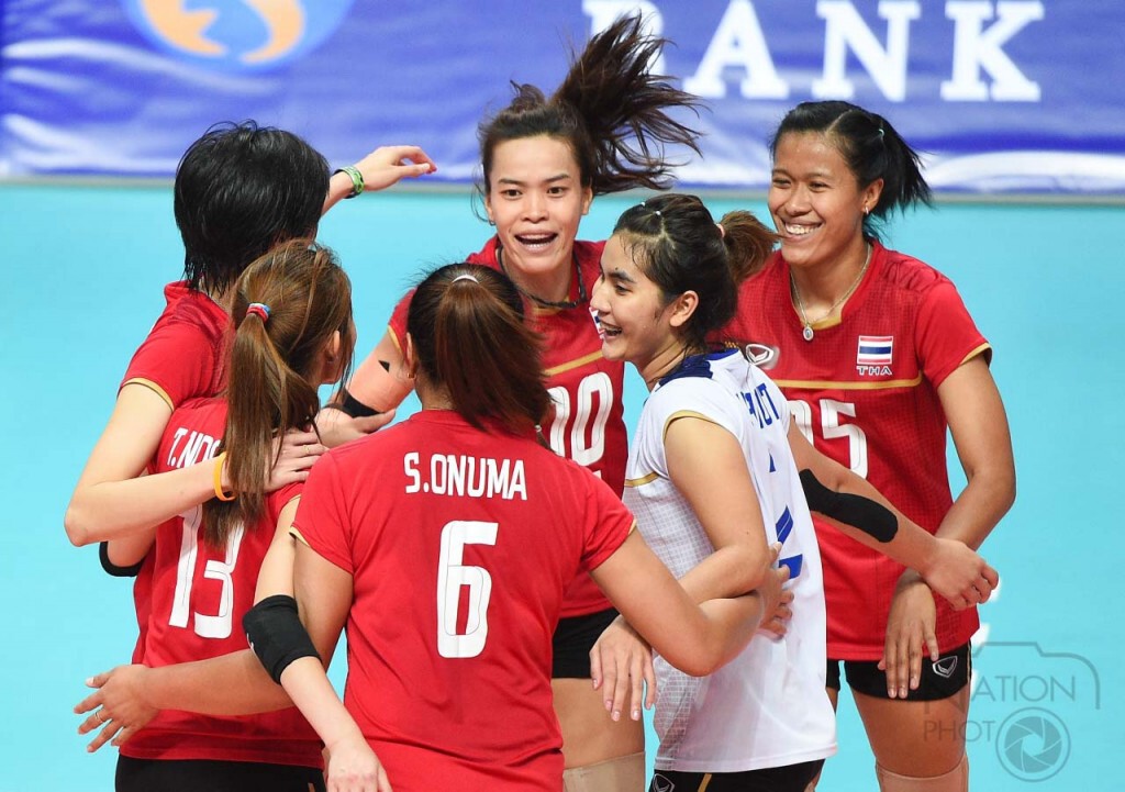 ภาพชุด เหรียญทองแดงประวัติศาสตร์ วอลเล่ย์บอลหญิงไทย