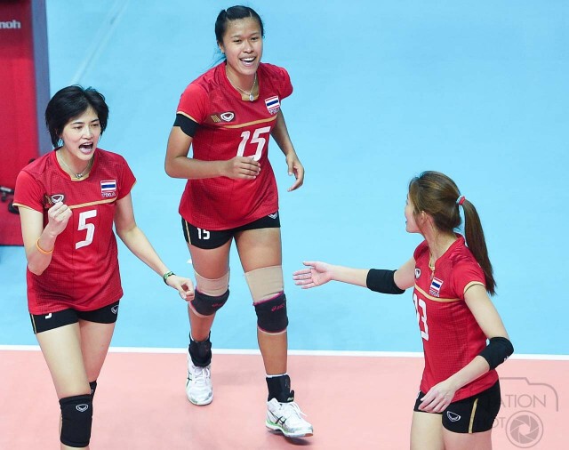 ภาพชุด เหรียญทองแดงประวัติศาสตร์ วอลเล่ย์บอลหญิงไทย