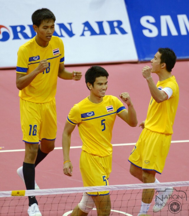 ตะกร้อชายทีมเดี่ยว ชนะเกาหลีใต้ คว้าเหรียญทอง