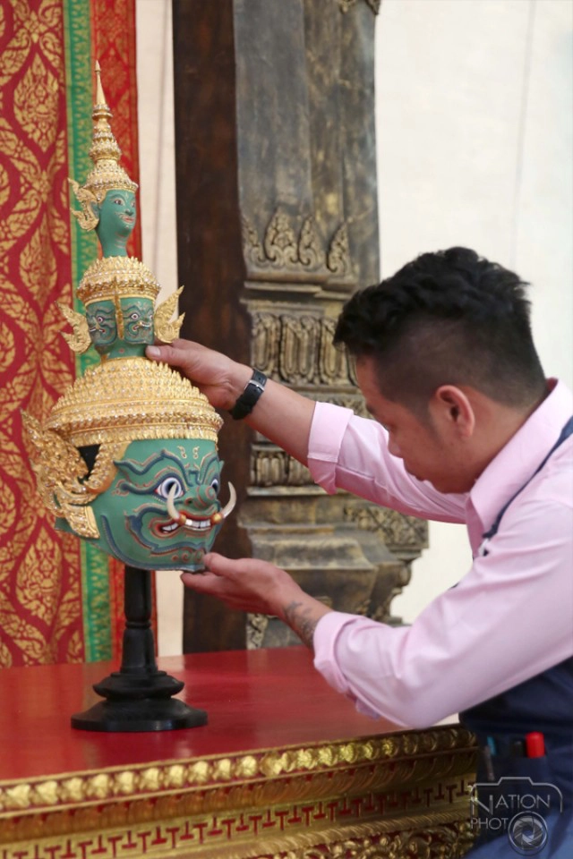 เบื้องหลังฉากอลังการ โขนมูลนิธิศิลปาชีพฯ ชุด "ศึกอินทรชิต ตอน นาคบาศ"