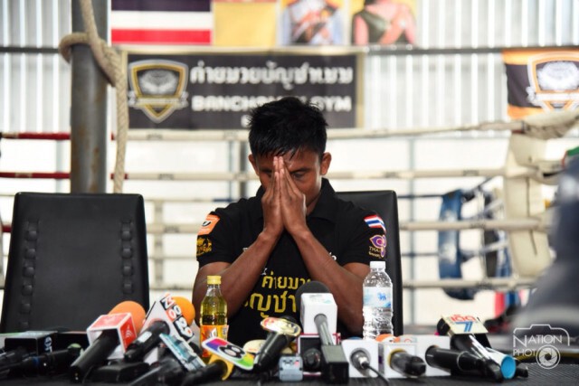 บัวขาว แถลงยัน"ชกเต็มที่" - เดินทางจากเวที ทีมงานไม่รู้มาก่อน