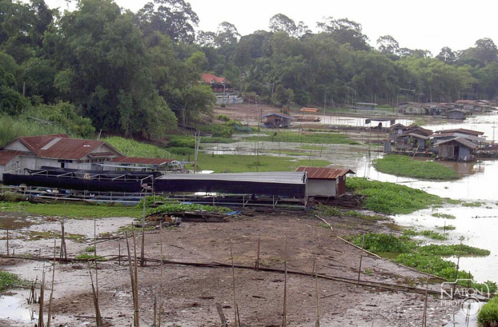 ต้นน้ำสะแกกรังแห้งขอด แนวโน้มแห้งแล้งมาเร็ว ต้นน้ำสะแกกรังแห้งขอด แนวโน้มแห้งแล้งมาเร็ว