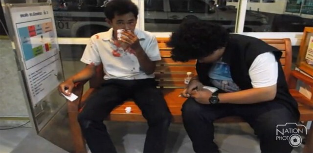 แก๊งวัยรุ่นพัทยาดักรุมสกรัม แฝดพี่อ่วมรับแทนน้อง