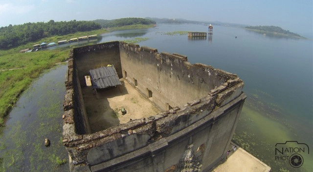 วัดจมน้ำ แหล่งท่องเที่ยวอีกแห่งหนึ่งของ อ.สังขละบุรี จ.กาญจนบุรี