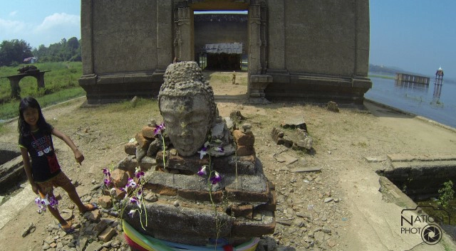 วัดจมน้ำ แหล่งท่องเที่ยวอีกแห่งหนึ่งของ อ.สังขละบุรี จ.กาญจนบุรี