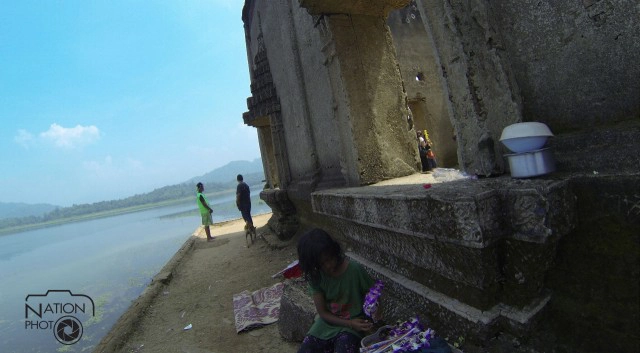 วัดจมน้ำ แหล่งท่องเที่ยวอีกแห่งหนึ่งของ อ.สังขละบุรี จ.กาญจนบุรี