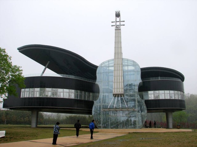 "The Piano House" อาคารโรแมนติกที่สุดของจีน
