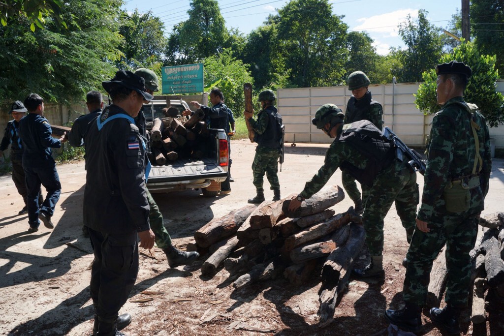 ตรวจซ้ำโกดังยางพบไม้แปรรูปของกลางหายไป