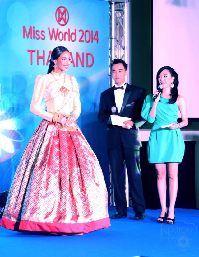 เปิดตัวชุดเข้าประกวด มิสเวิลด์ เมญ่า นนธวรรณ ทองเหล็ง มิสไทยแลนด์เวิลด์ 2014
