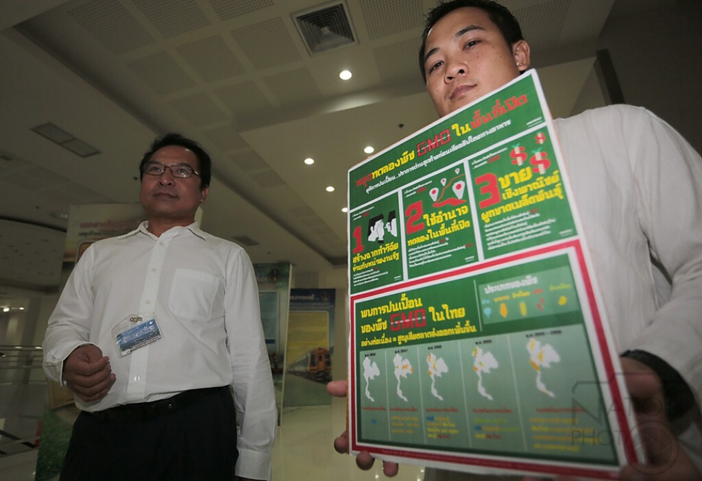 "กลุ่มต้านจีเอ็มโอ" ร้องรัฐบาลยั้บยั้งปลูกพืชดัดแปลงพันธุ์ รอกฎหมายรองรับ