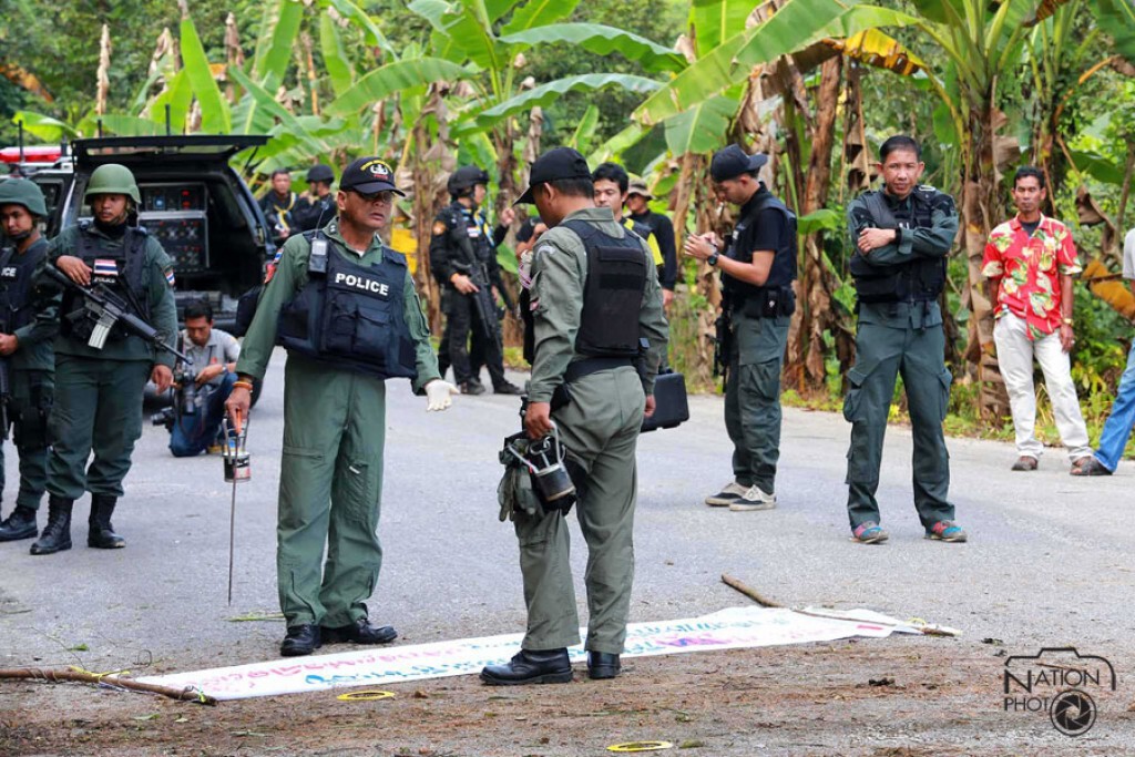 สรุปเหตุป่วนใต้เดือน ต.ค.57 เกิดเหตุร้าย 39 ครั้ง สรุปเหตุป่วนใต้เดือน ต.ค.57 เกิดเหตุร้าย 39 ครั้ง