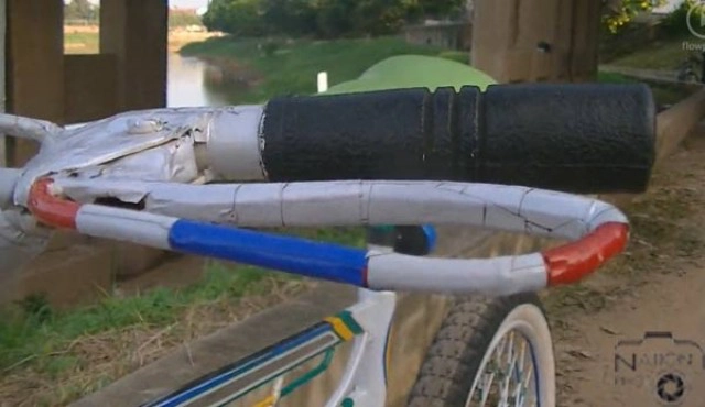 ลุงพิษณุโลกทำจักรยานจากอุปกรณ์ร้านขายของเก่า คนเห็นขอซื้อ ขายได้ราคากว่าหมื่นบาท