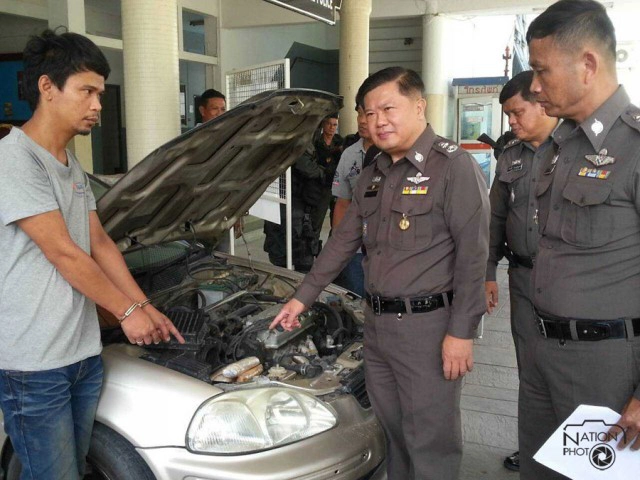 ตร.ภ. 7 รวบแก๊งค้ายา นัดส่งยาบ้าหน้าโรงพัก