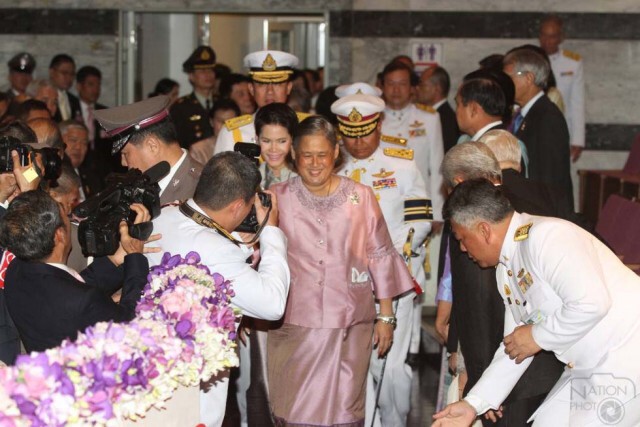 สมเด็จพระเทพฯ เสด็จฯไปทอดพระเนตรการแสดงโขนเรื่องรามเกียรติ์