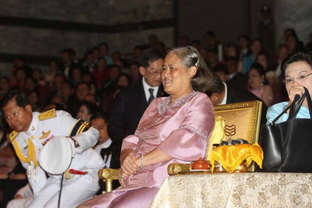 สมเด็จพระเทพฯ เสด็จฯไปทอดพระเนตรการแสดงโขนเรื่องรามเกียรติ์