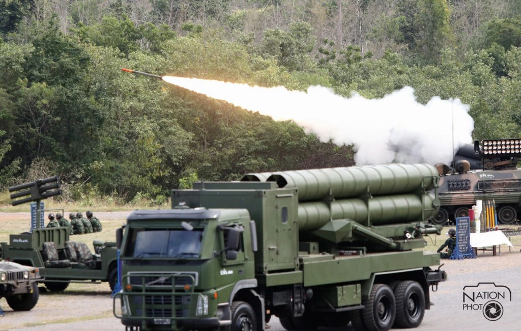 สถาบันเทคโนโลยีป้องกันประเทศ กระทรวงกลาโหม ทำการยิงสาธิตจรวด สถาบันเทคโนโลยีป้องกันประเทศ กระทรวงกลาโหม ทำการยิงสาธิตจรวด