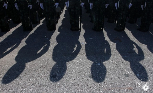 การซ้อมใหญ่พิธีสวนสนามถวายสัตย์ทหารรักษาพระองค์