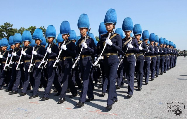 การซ้อมใหญ่พิธีสวนสนามถวายสัตย์ทหารรักษาพระองค์