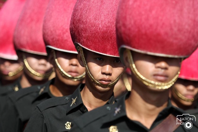 การซ้อมใหญ่พิธีสวนสนามถวายสัตย์ทหารรักษาพระองค์