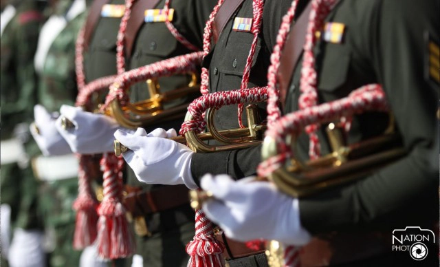 การซ้อมใหญ่พิธีสวนสนามถวายสัตย์ทหารรักษาพระองค์