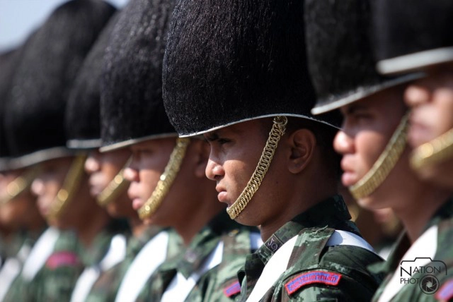 การซ้อมใหญ่พิธีสวนสนามถวายสัตย์ทหารรักษาพระองค์